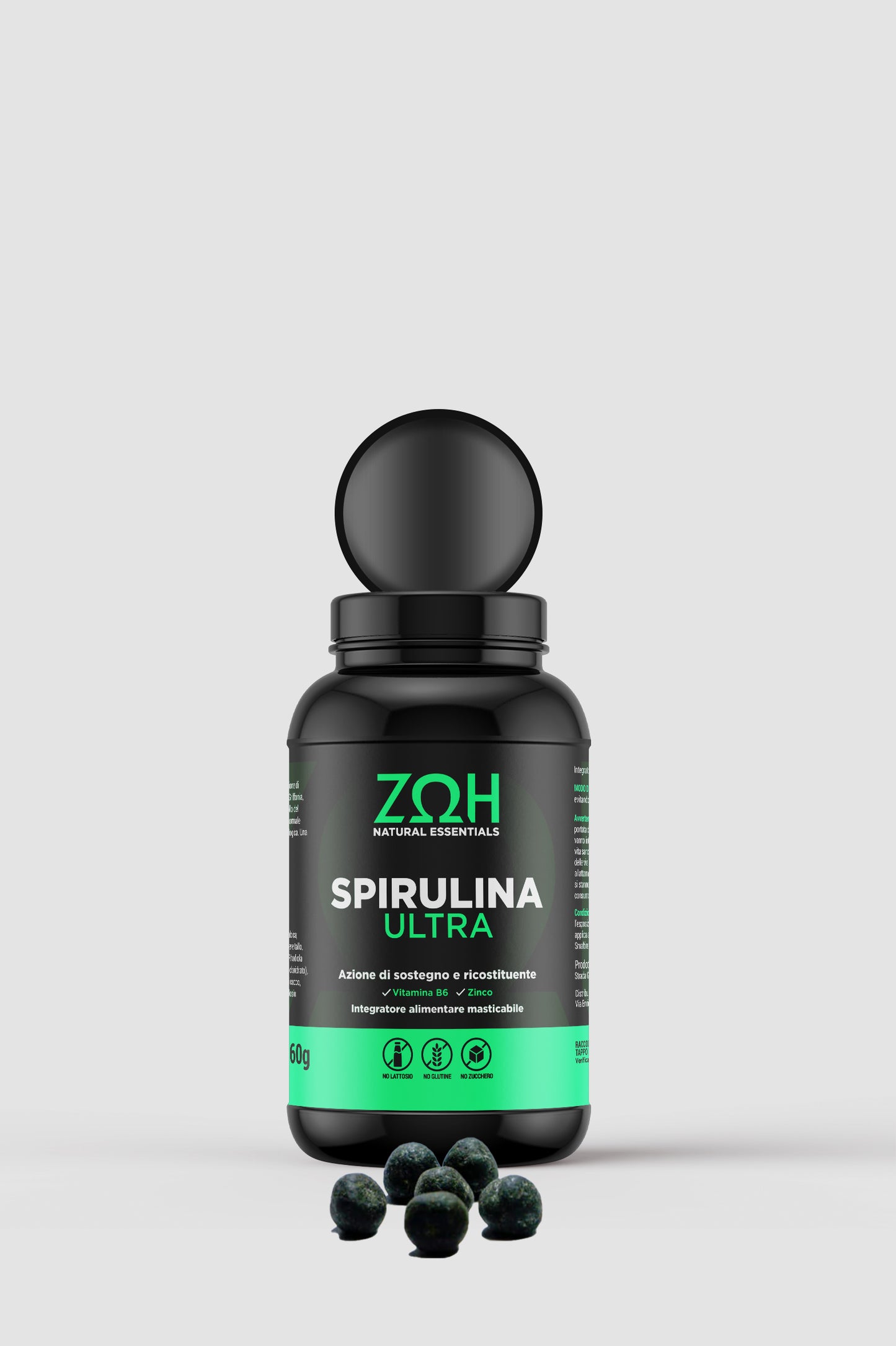 SPIRULINA ULTRA - 120 Masticabili