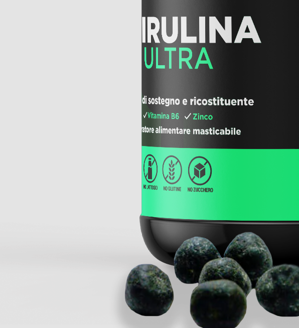 SPIRULINA ULTRA - 120 Masticabili
